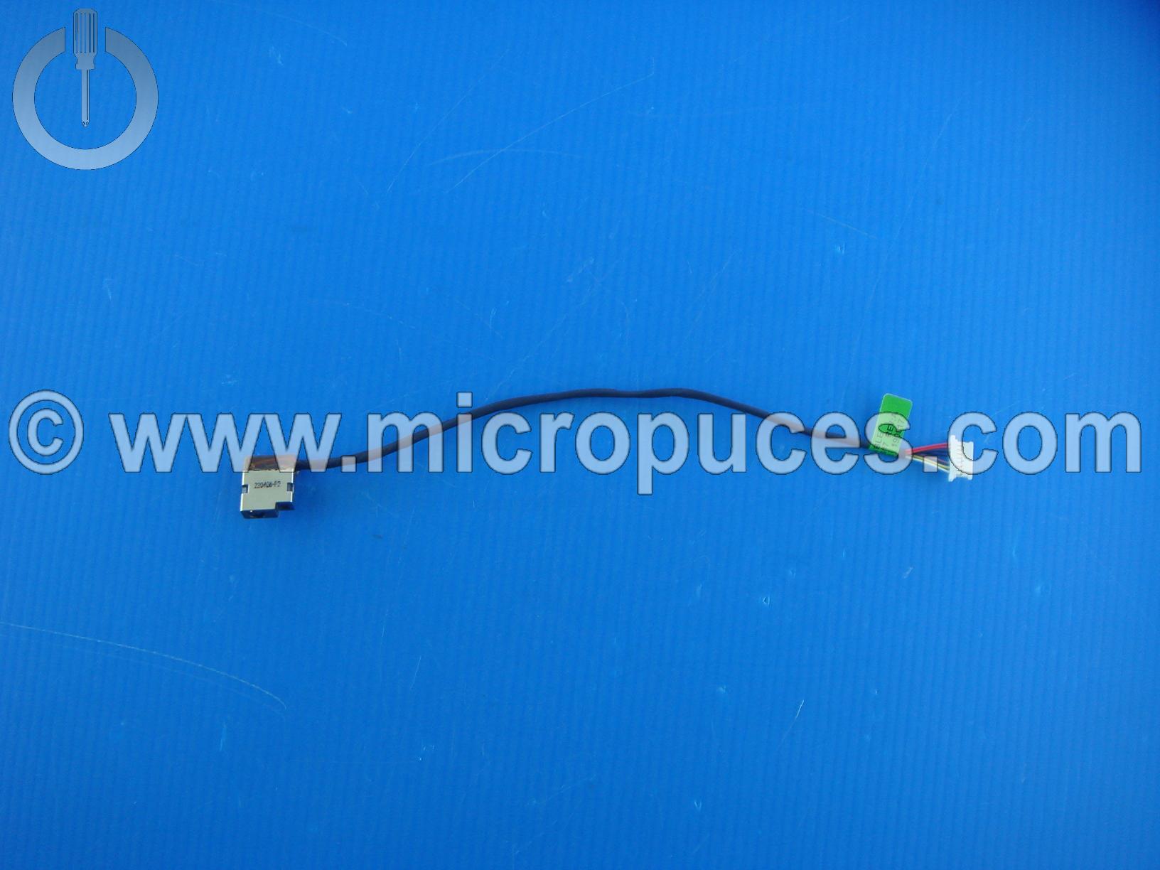 Cable alimentation pour HP Pavilion 15-ab 15-ak