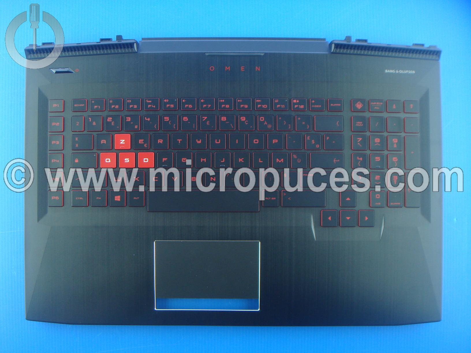 Clavier + plasturgie pour OMEN 17-AN AZERTY
