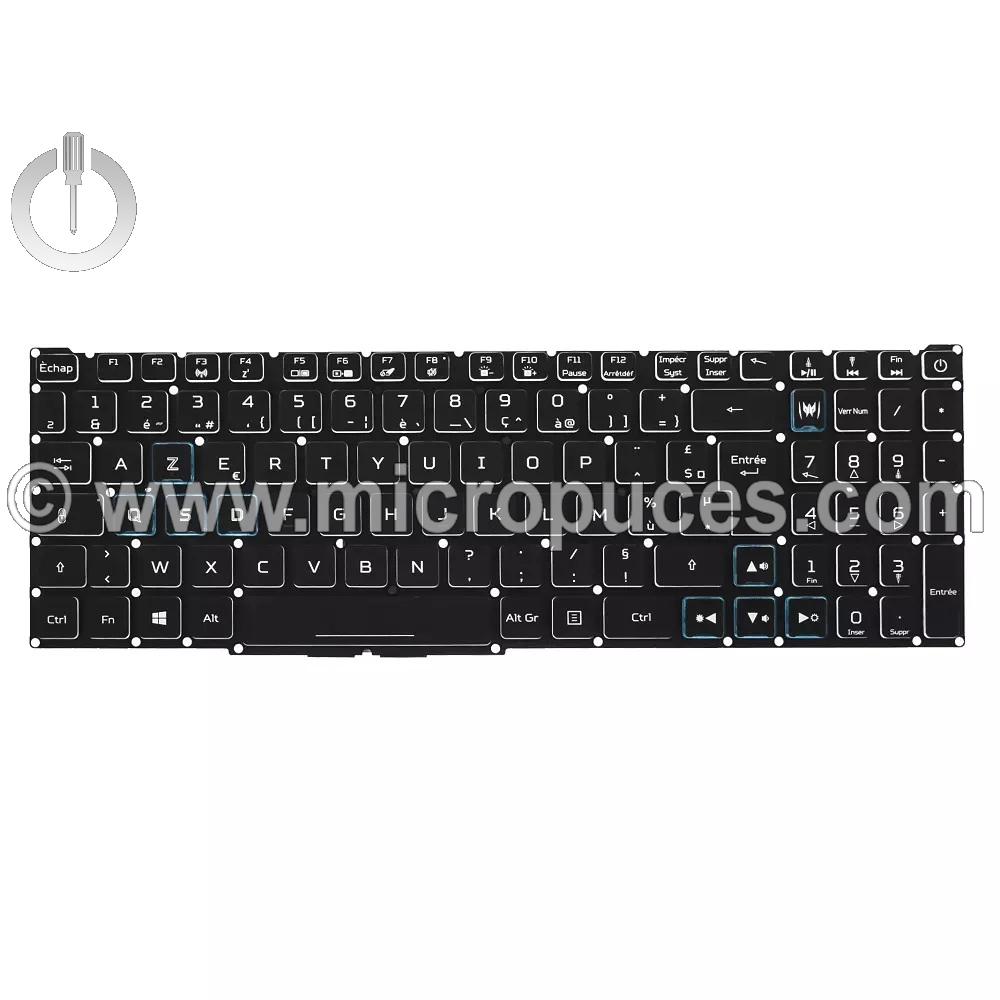 Clavier pour Acer Predator Helios 300 PH317-54
