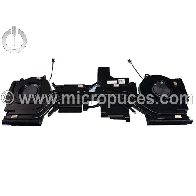 Ventirad complet pour Dell G15 5510