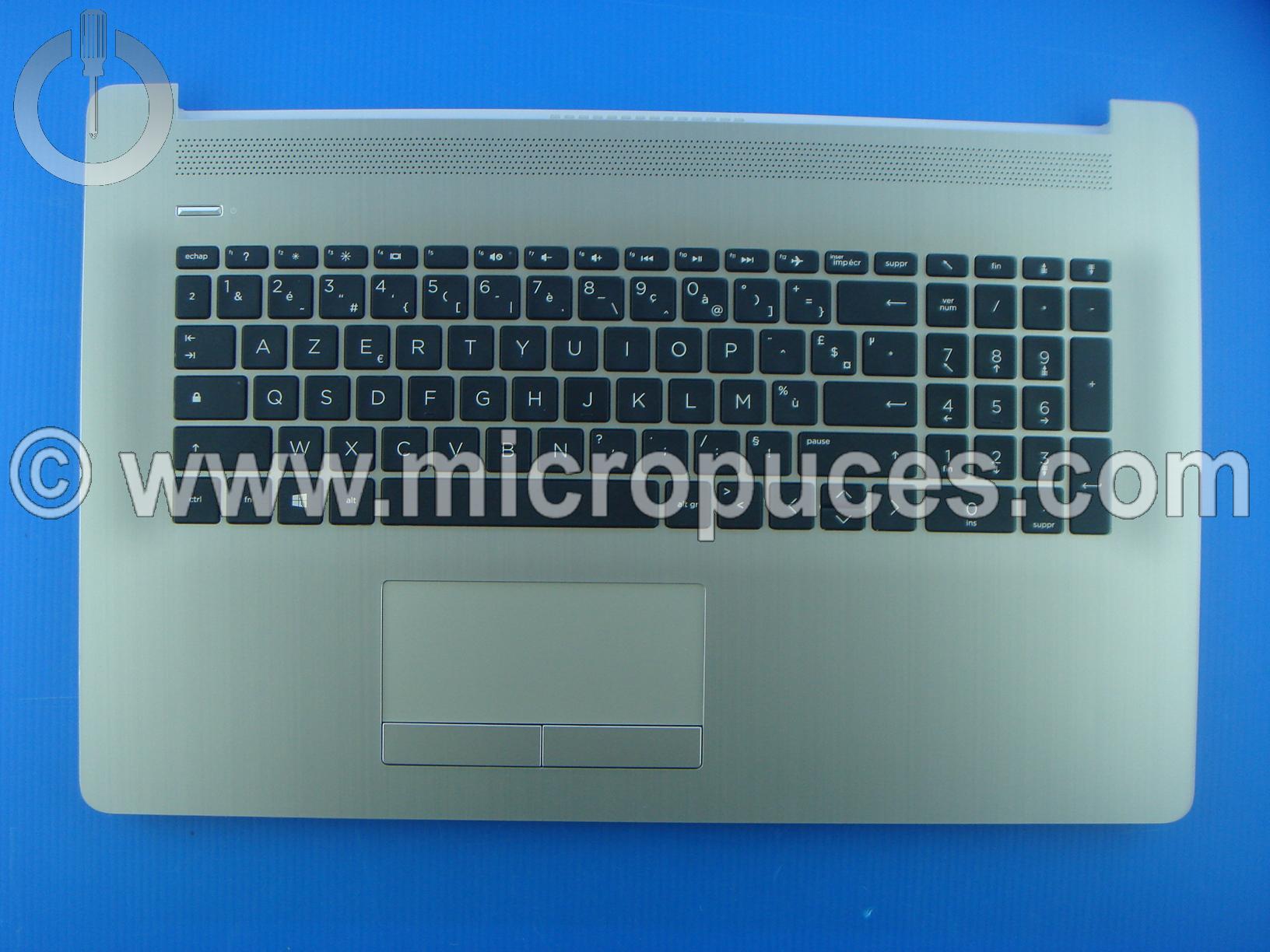 Clavier + plasturgie de dessus pour HP Pavilion 17-by