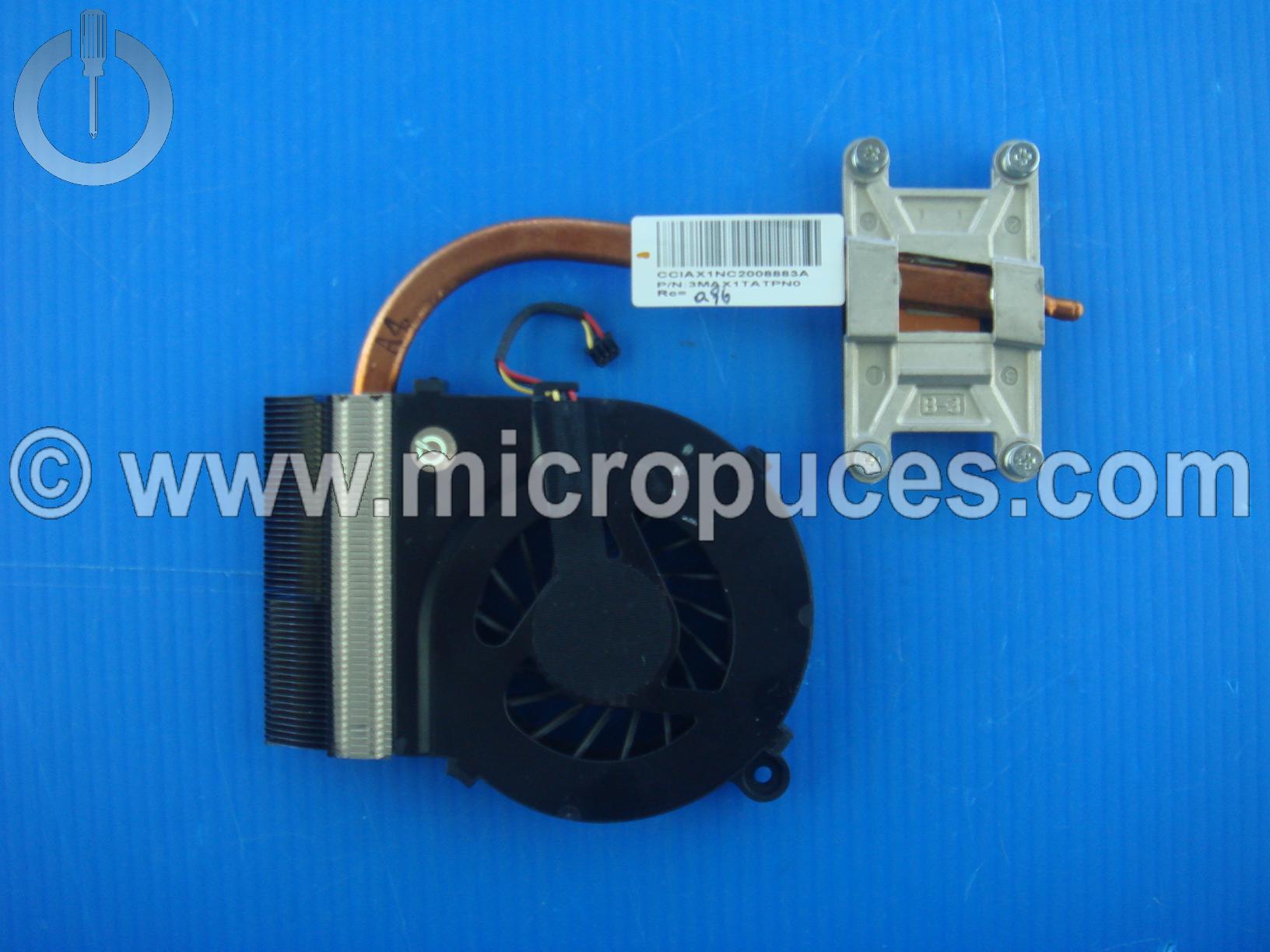 Radiateur + ventilateur CPU pour HP G62