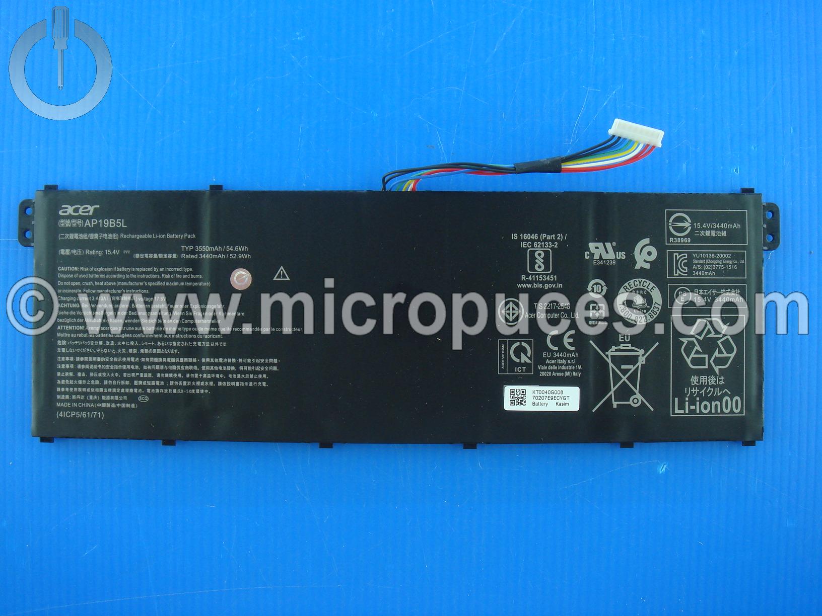 Batterie NEUVE COMPATIBLE pour Aspire A514-53 A515-44