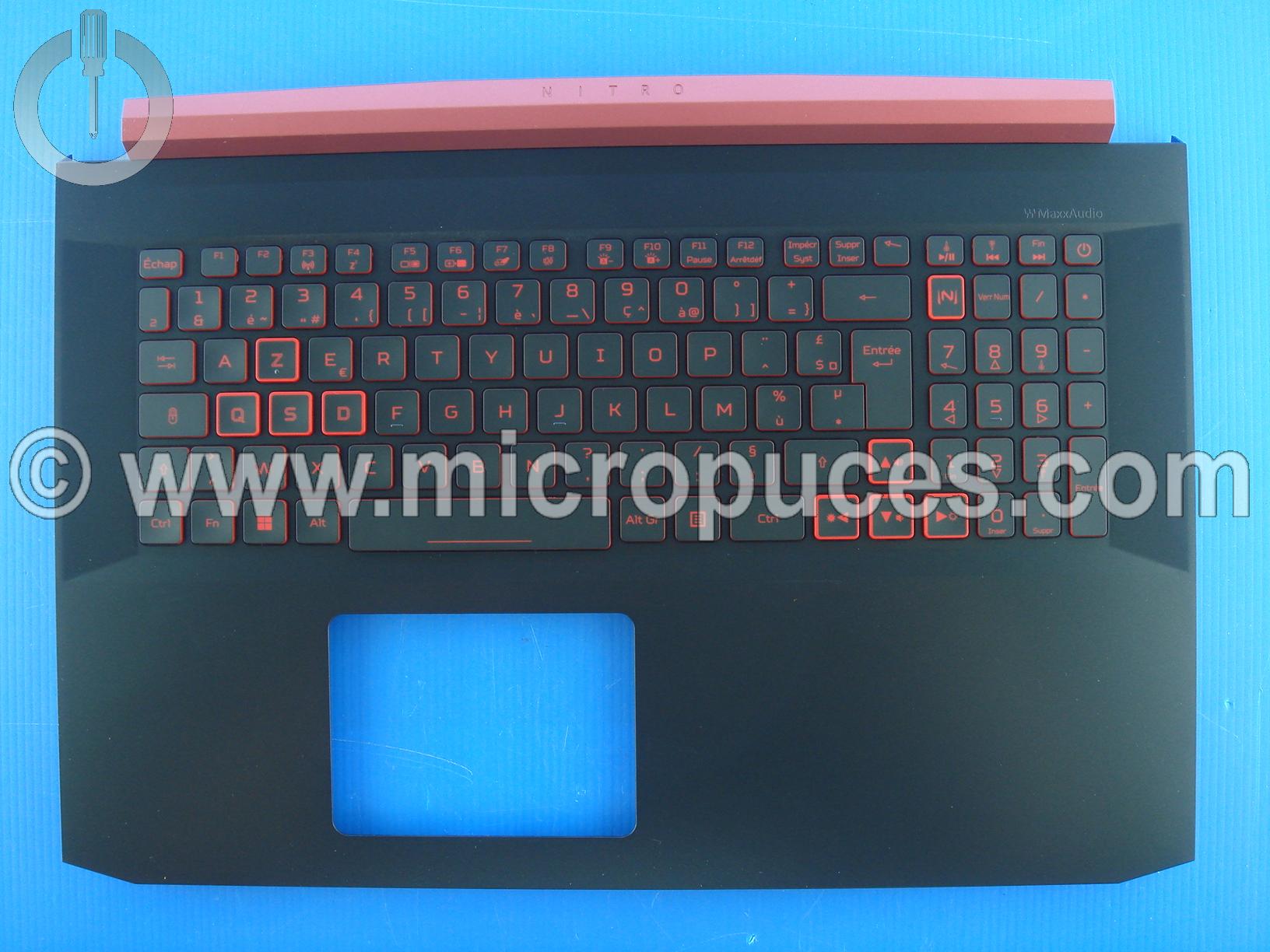 Clavier + plasturgie de dessus pour NITRO AN517-51 ( 1050 /1650 )