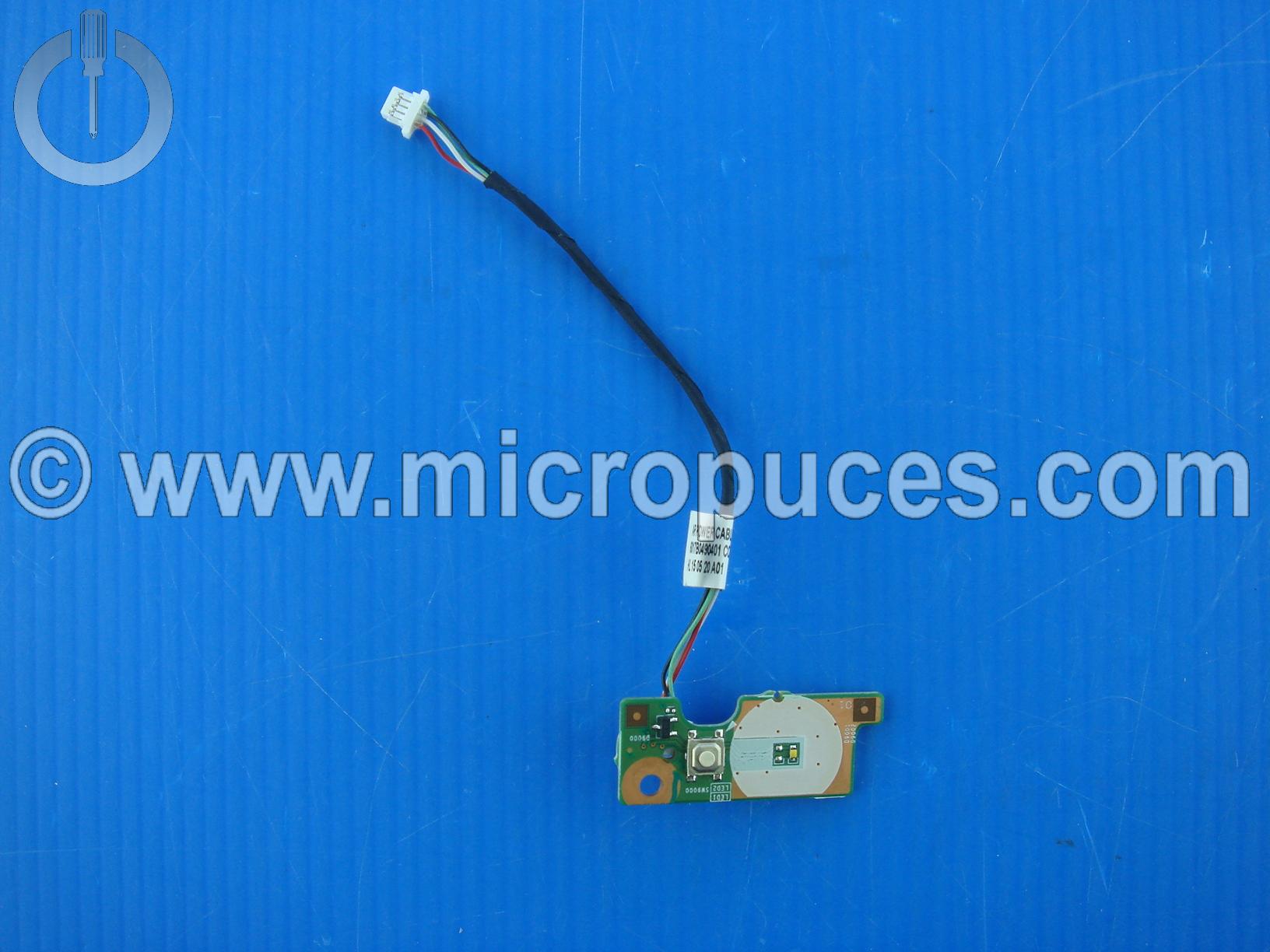 Carte fille bouton power pour TOSHIBA Satellite C70-B