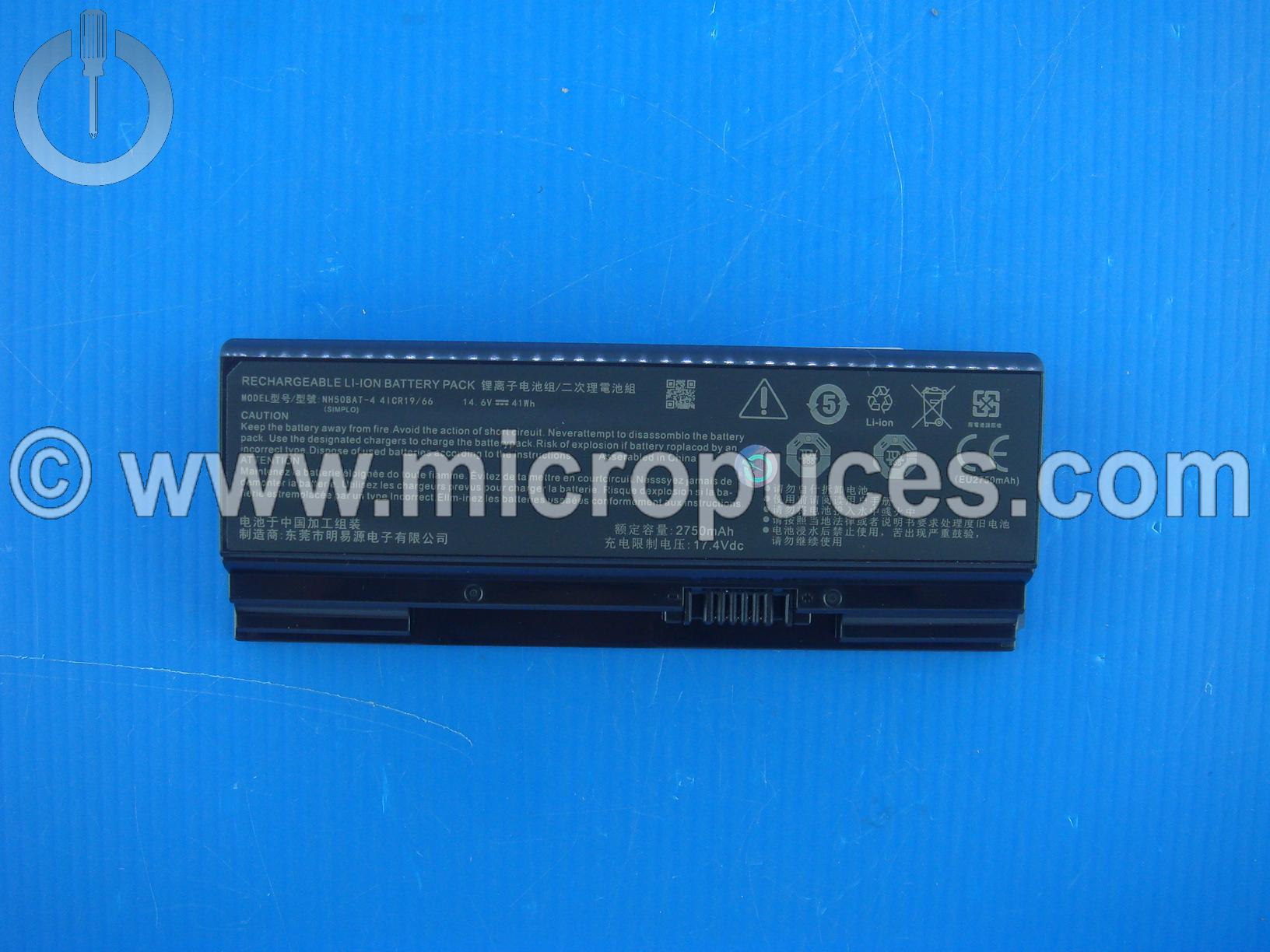 Batterie NEUVE pour CLEVO N75x, Terra 1777 et LDLC GXI55