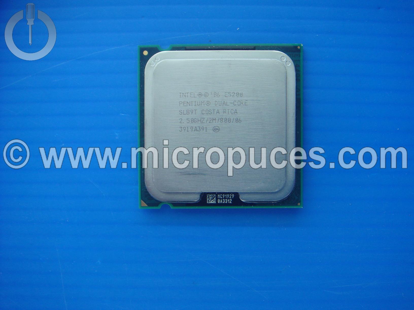 Processeur Intel Pentium Dual-Core E 5200