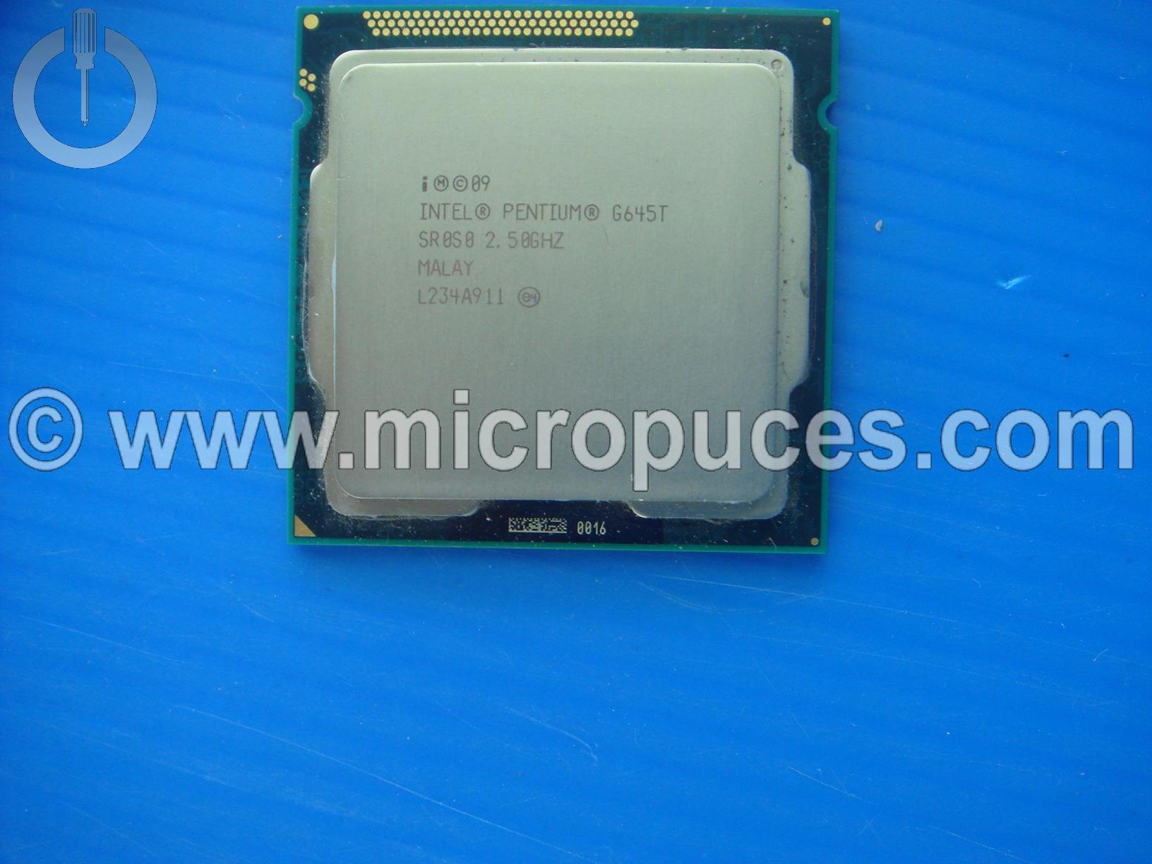 Processeur Intel Pentium G645T