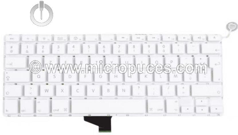 Clavier AZERTY pour Apple Macbook 13.3" A1342