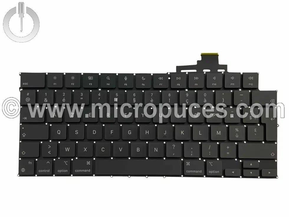 Clavier AZERTY pour Apple Macbook A2681