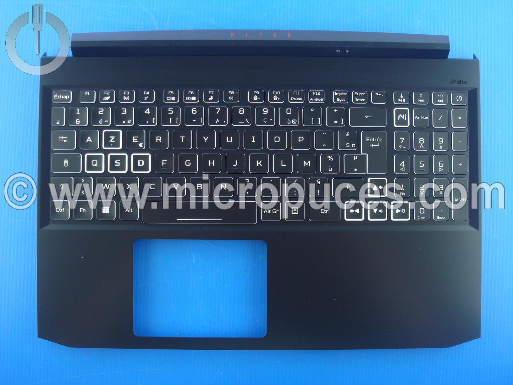Clavier + plasturgie du dessus pour Acer nitro 5 AN515-45