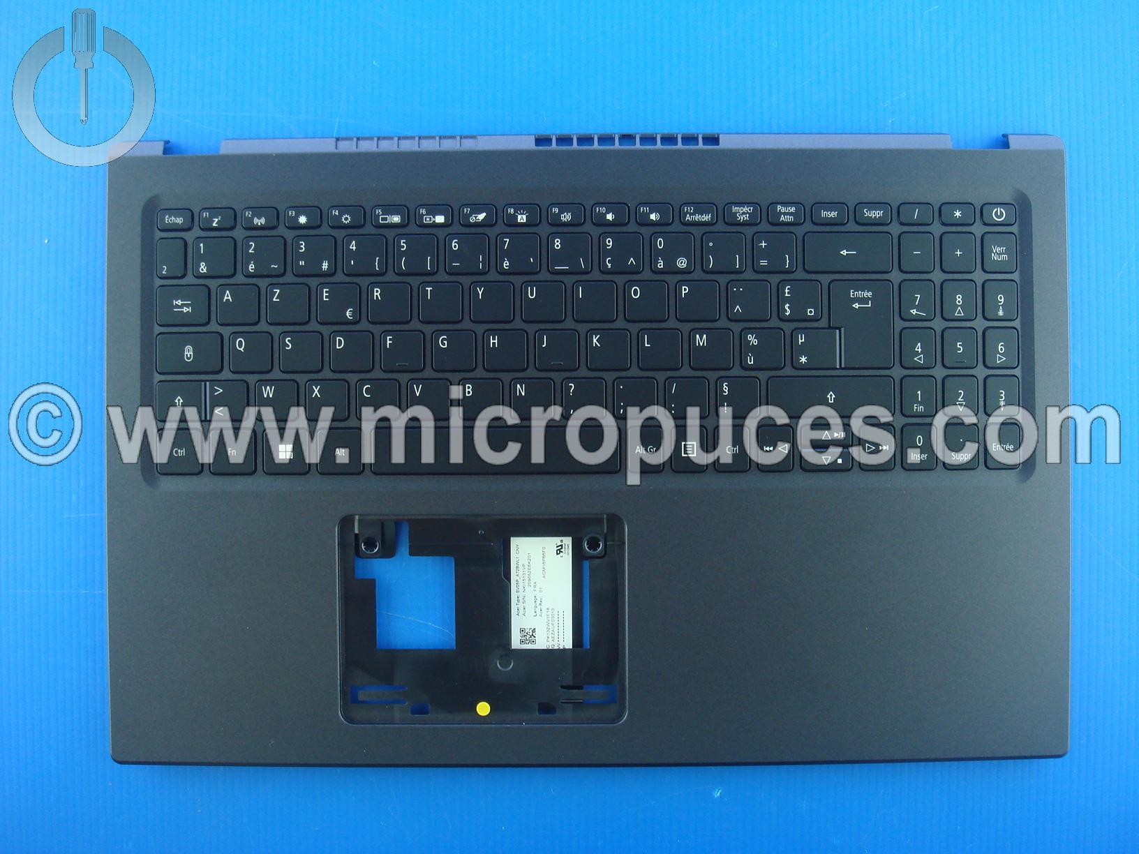 Clavier + plasturgie du dessus avec rtroclairage pour Acer Aspire A515-56