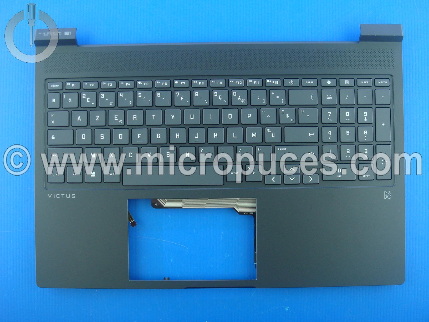 Clavier + plasturgie du dessus pour HP Victus 16-R