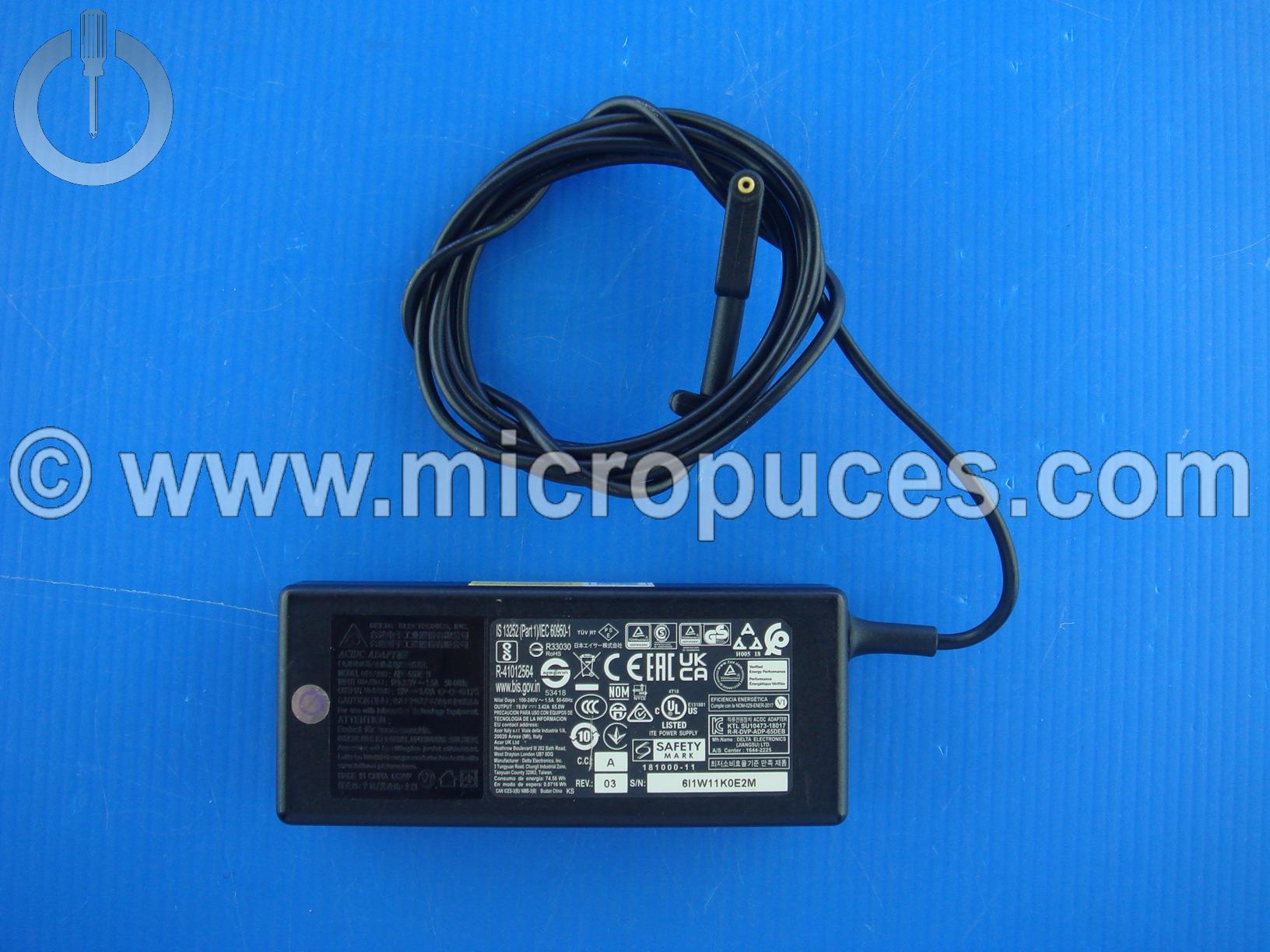 Chargeur pour Acer TravelMate TMP414-51