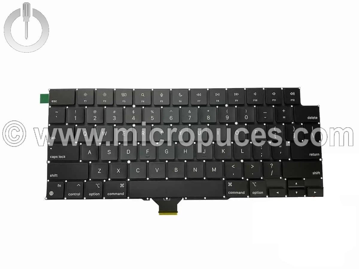 Clavier QWERTY pour Apple MacBook Pro Retina 16 A2991