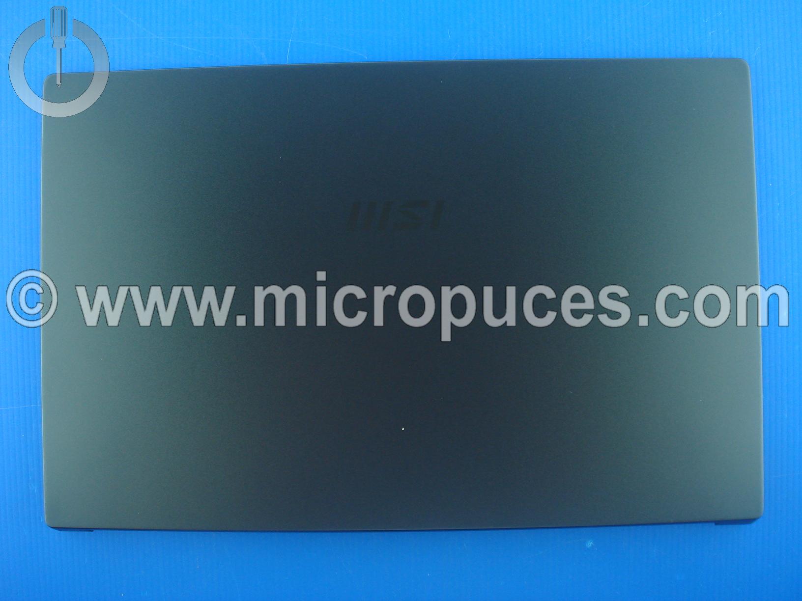 Plasturgie d'écran pour MSI Prestige 15 version 1 ( avec couvre charnières )