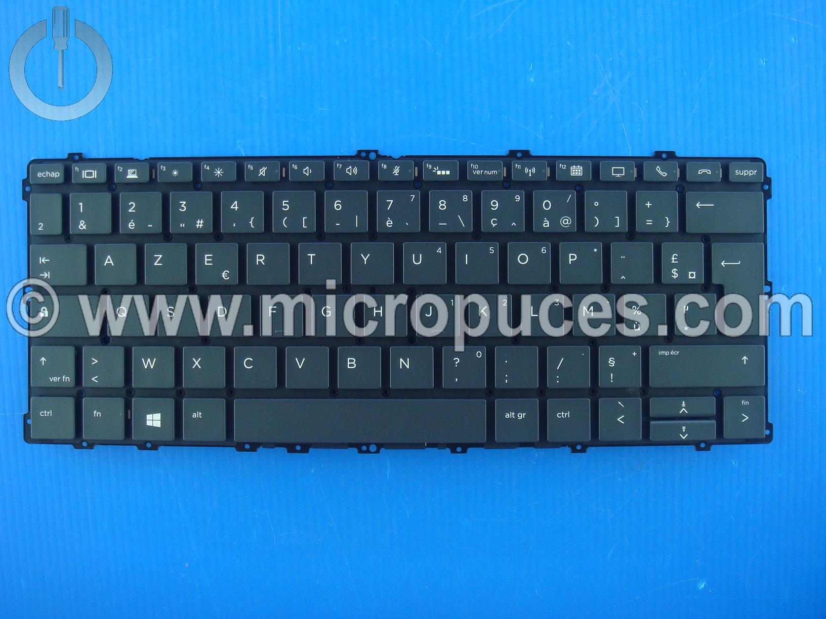 Clavier AZERTY pour HP X360 1030 G2