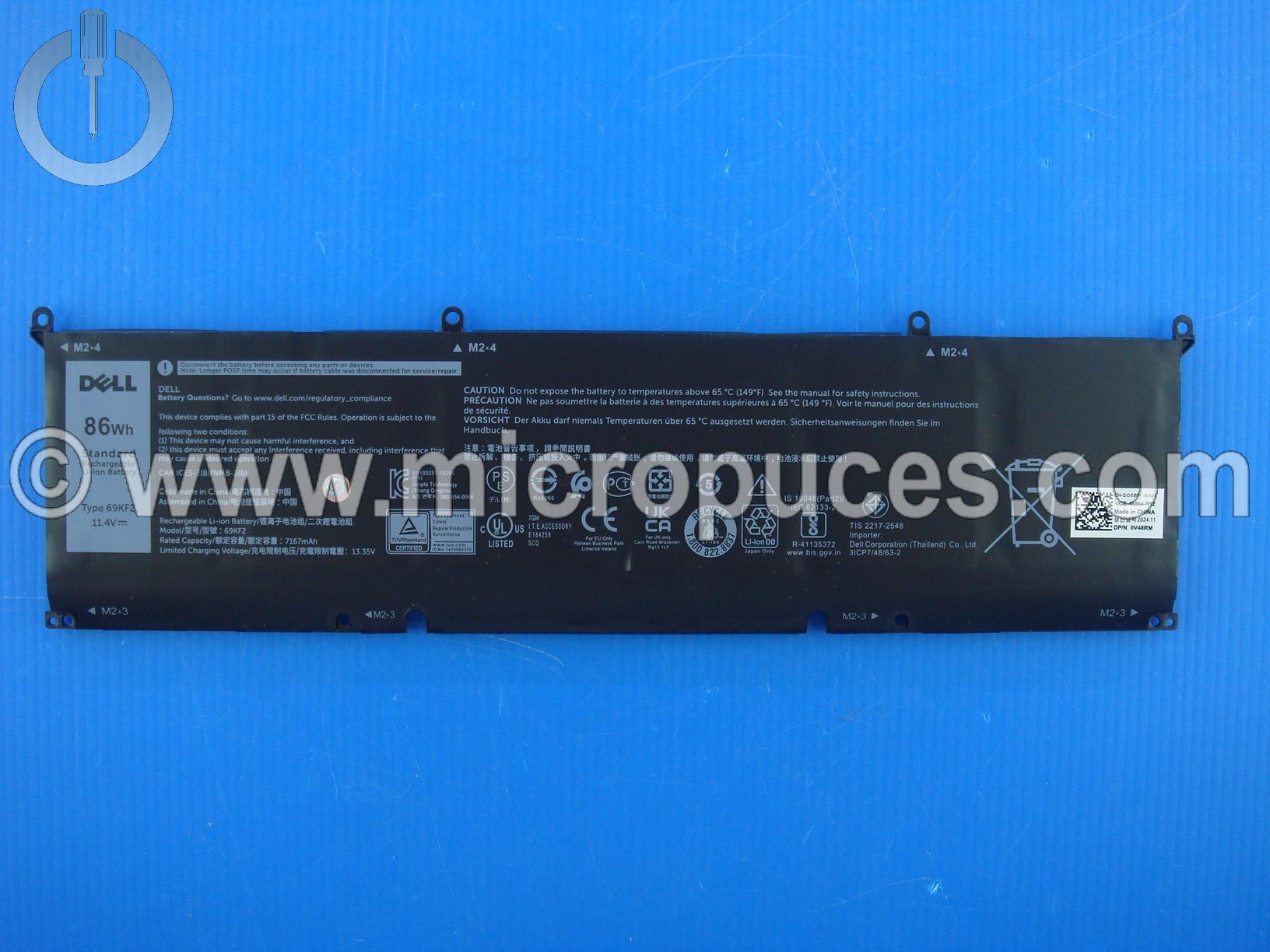 Batterie NEUVE pour Dell G15 5510