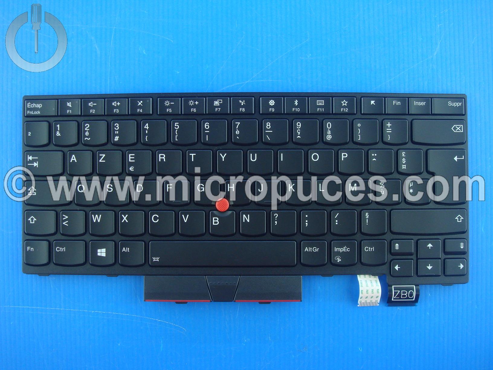 Clavier Azerty LENOVO ThinkPad T480 A485