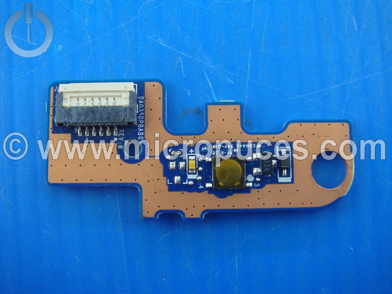 Carte fille bouton power pour HP Omen 15-a
