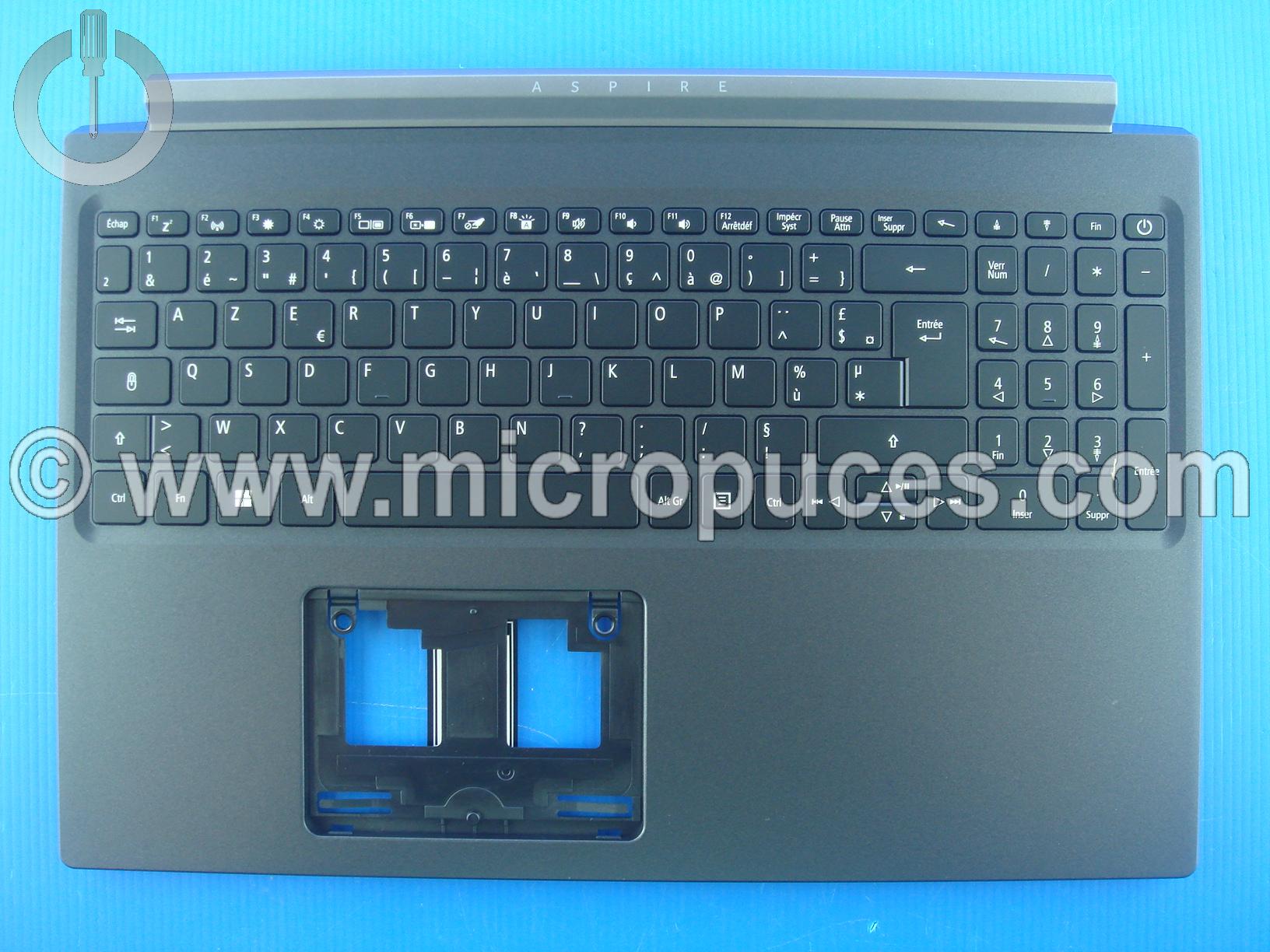 Clavier + plasturgie de dessus pour Acer Aspire A715-41