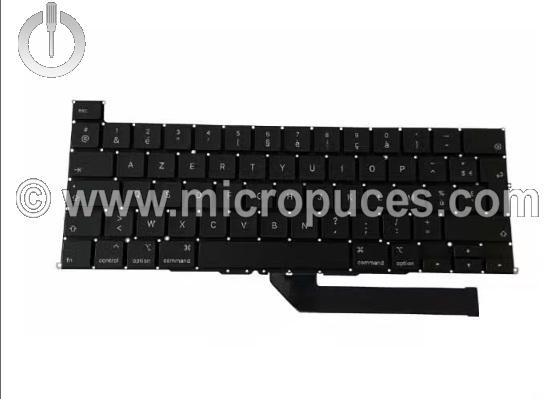 Clavier AZERTY pour MacBook Pro 16″ Retina A2141