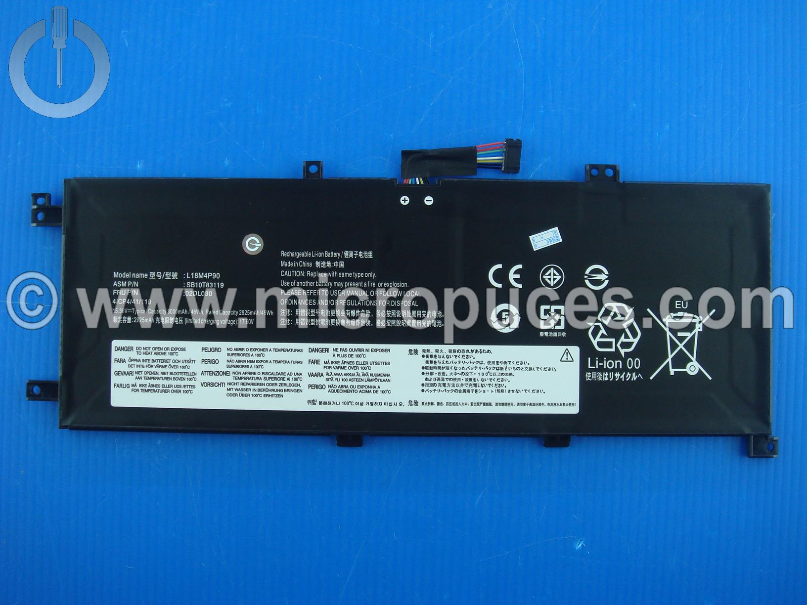 Batterie compatible pour LENOVO Yoga L13