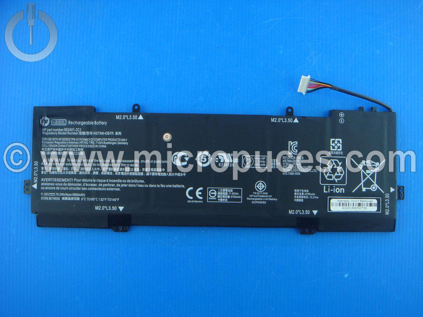 Batterie pour SPECTRE X360 15-BL