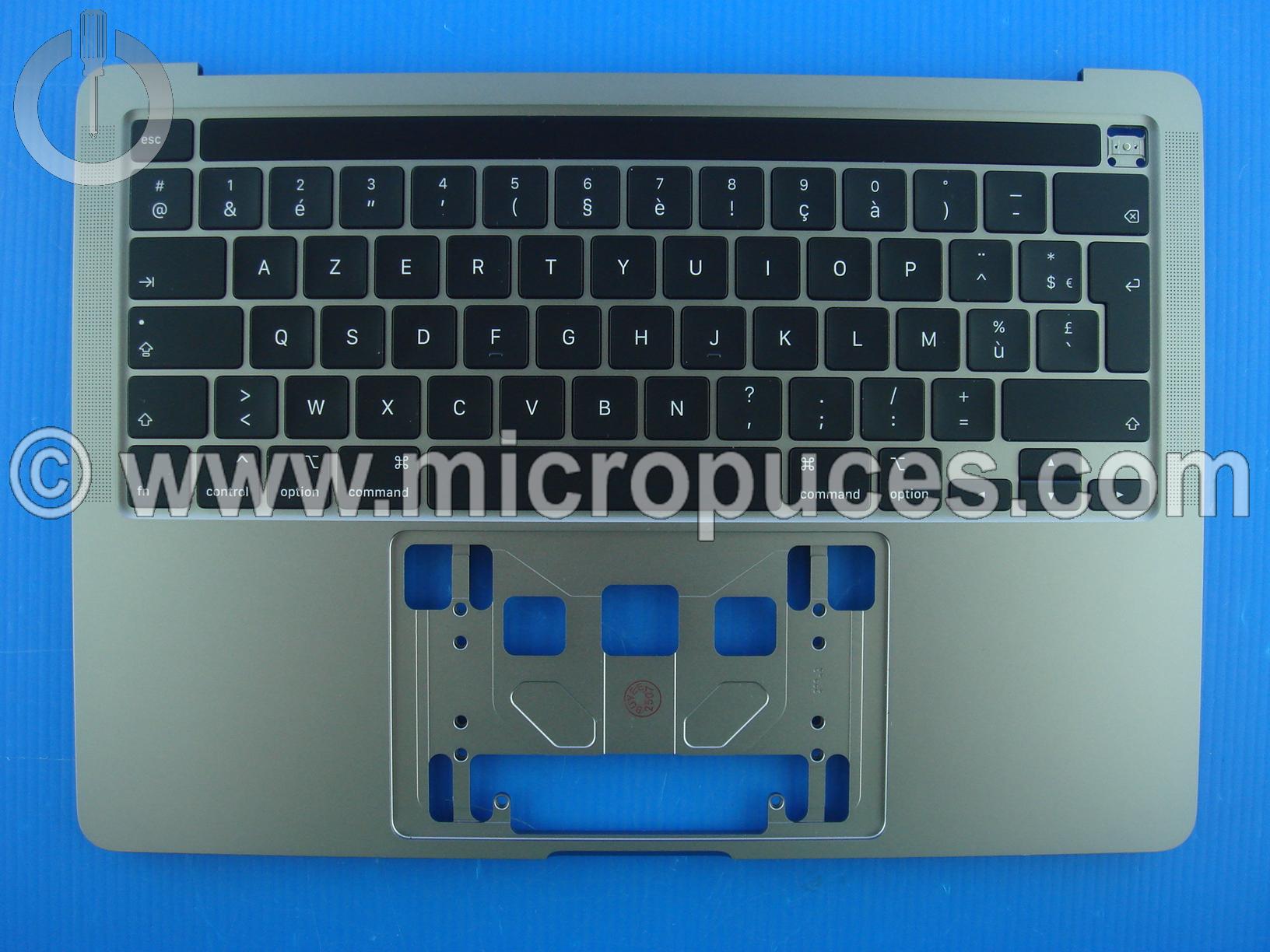 Clavier + plasturgie gris sidral pour APPLE Macbook Pro 13" A2289 2020
