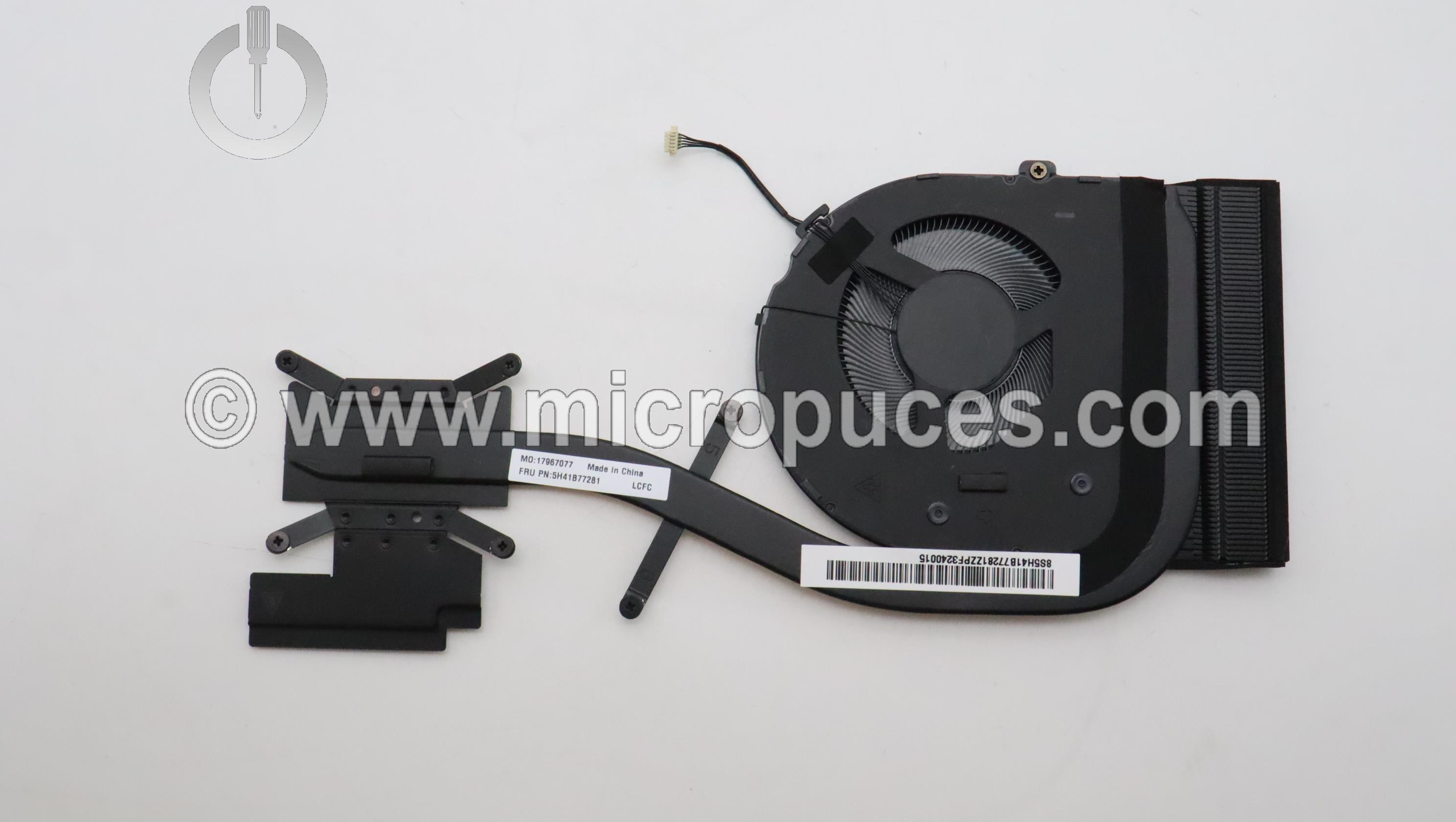 Ventirad pour Lenovo Thinkpad T16 Gen 1