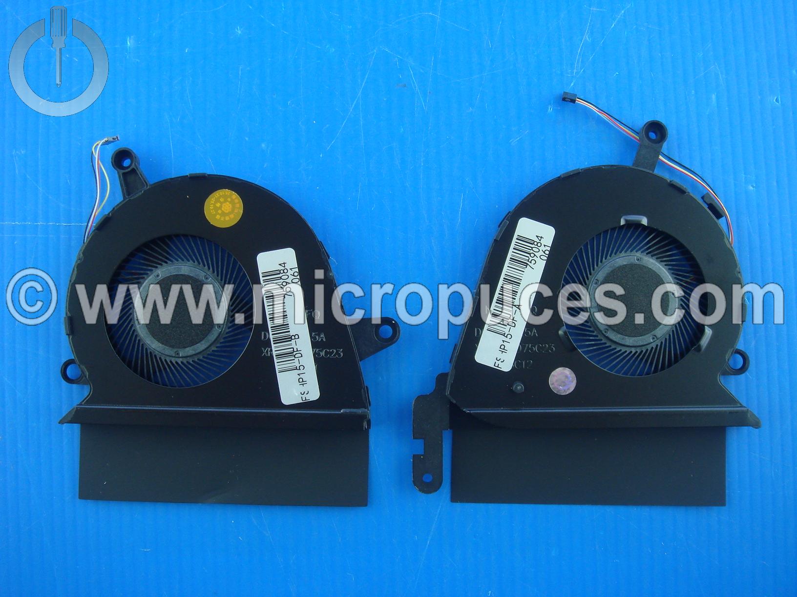 Ventilateurs pour HP SPECTRE X360 15-CD