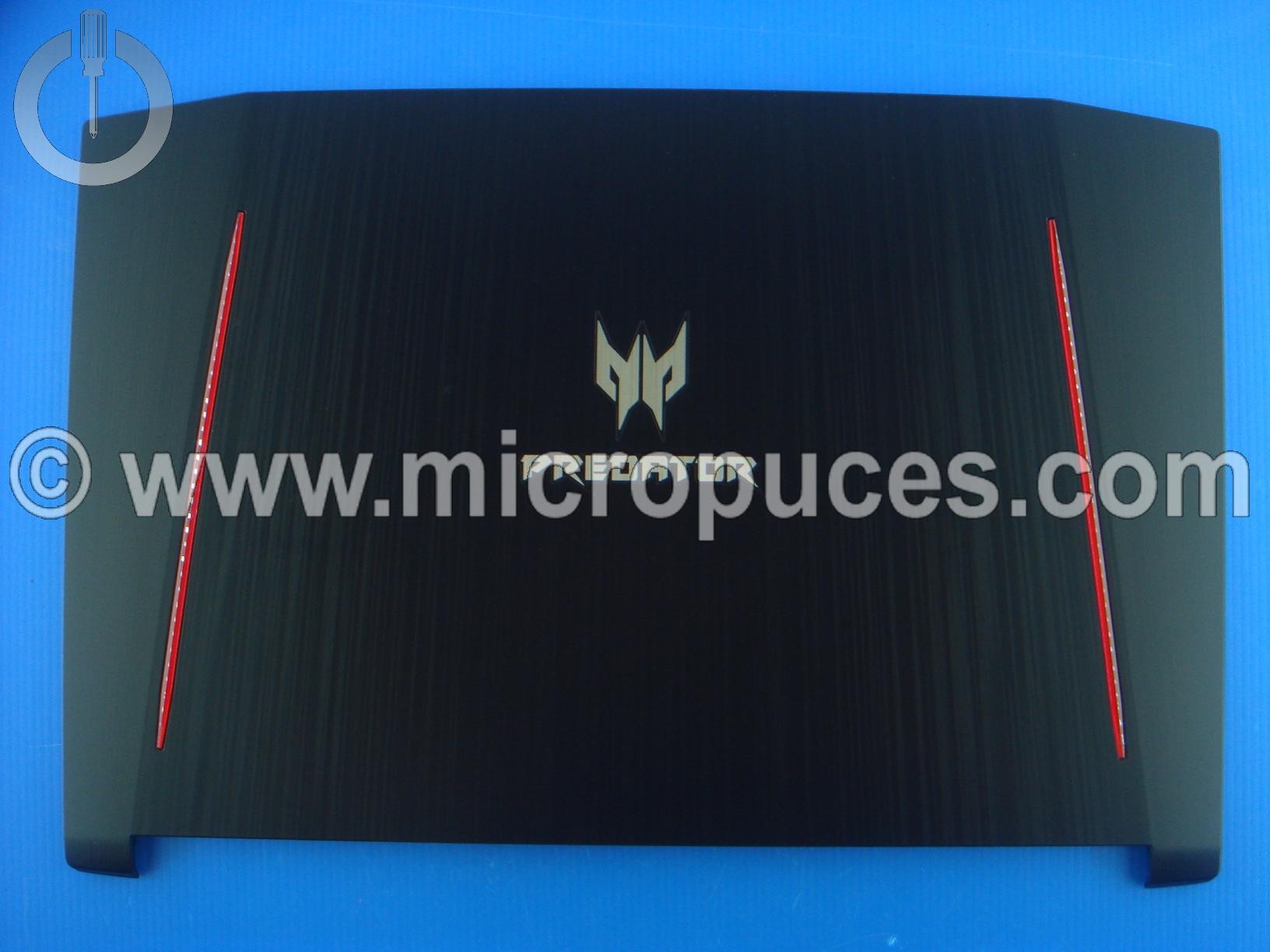 Plasturgie d'cran noire pour Acer Prdator HELIOS 300