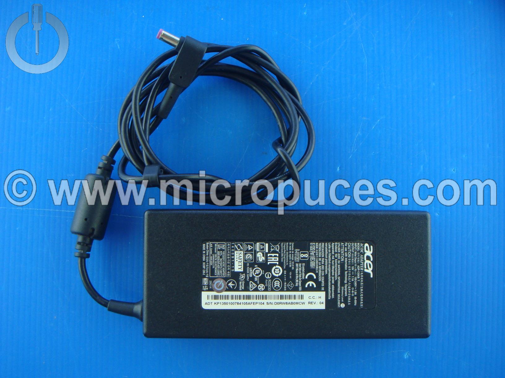 Chargeur d'origine 135W pour ACER