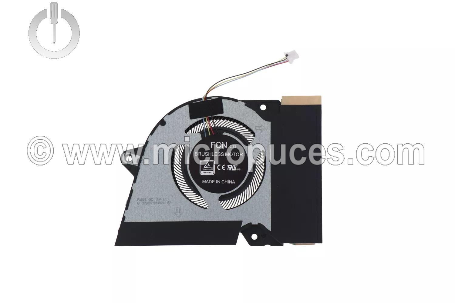 Ventilateur CPU pour Asus Zephyrus GA401II