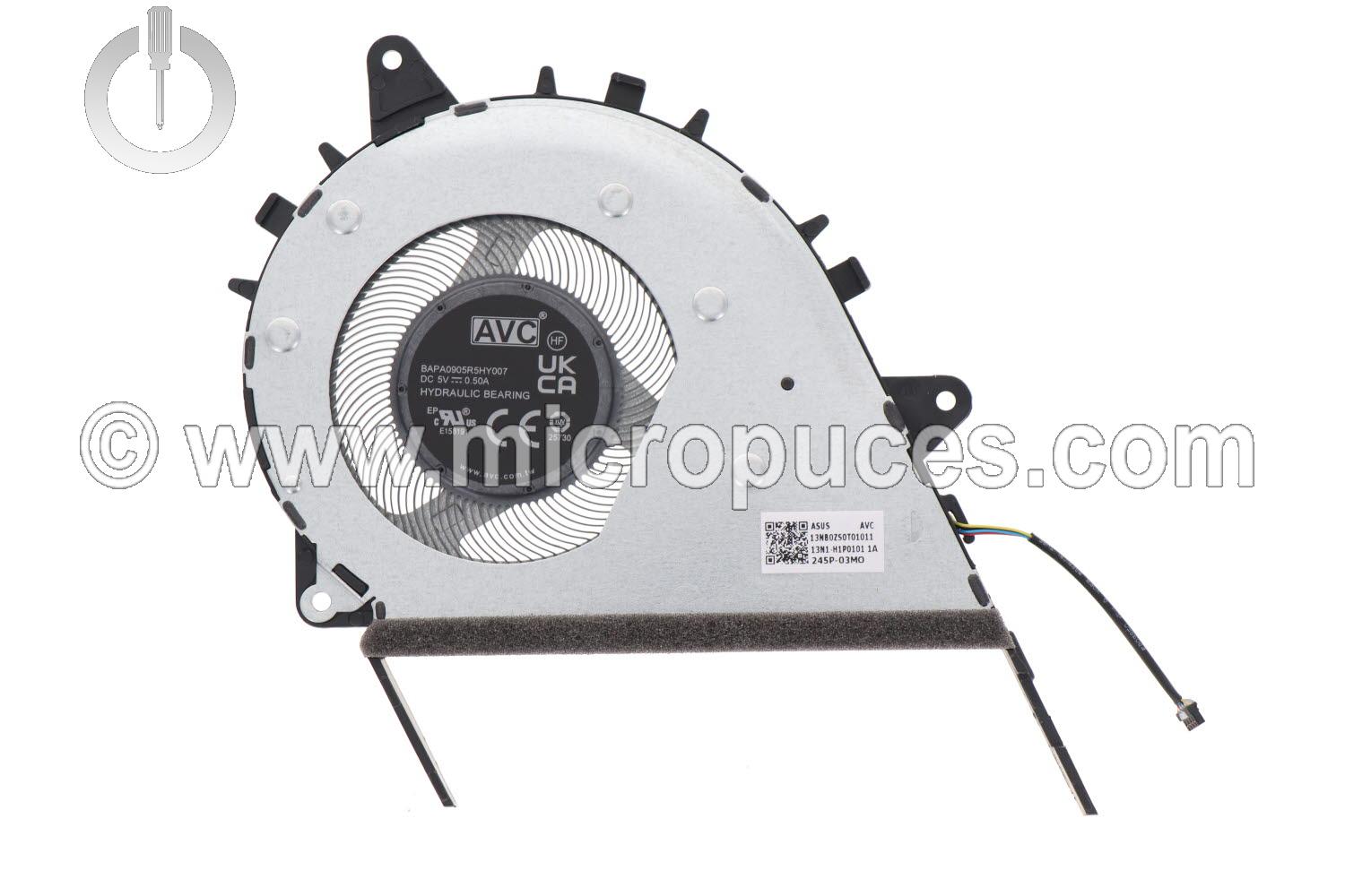 Ventilateur CPU pour ASUS X1504