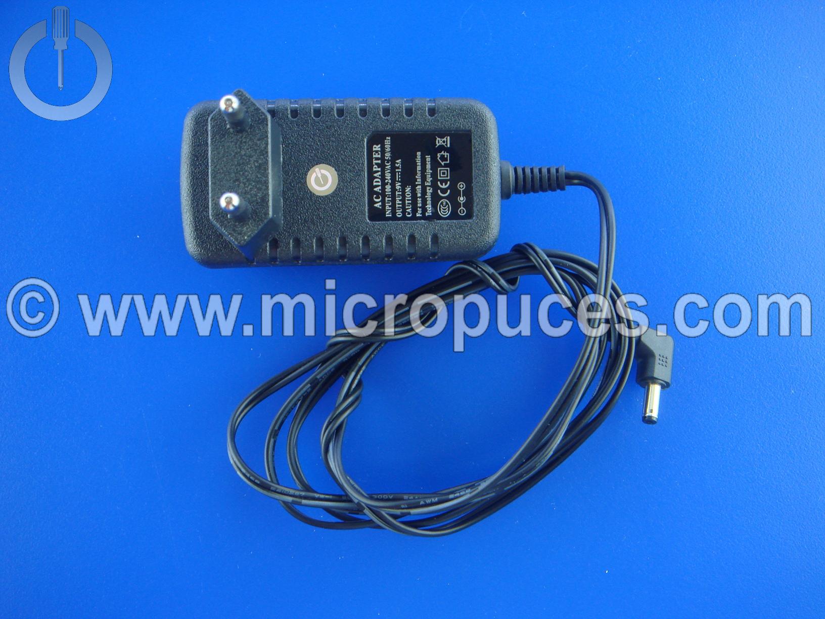 Chargeur Alimentation 9V 1.5A pour Synchro Digital