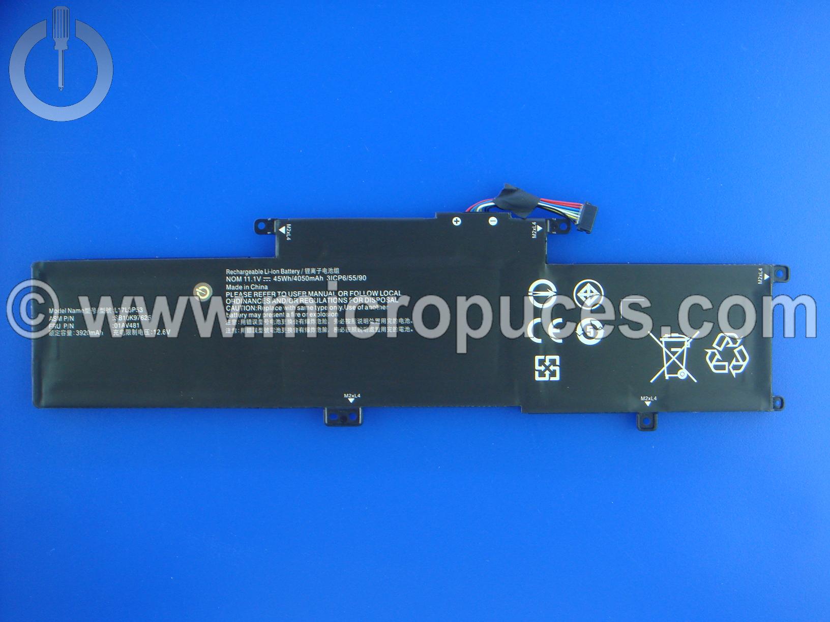 Batterie de remplacement pour Lenovo ThinkPad L380 Yoga