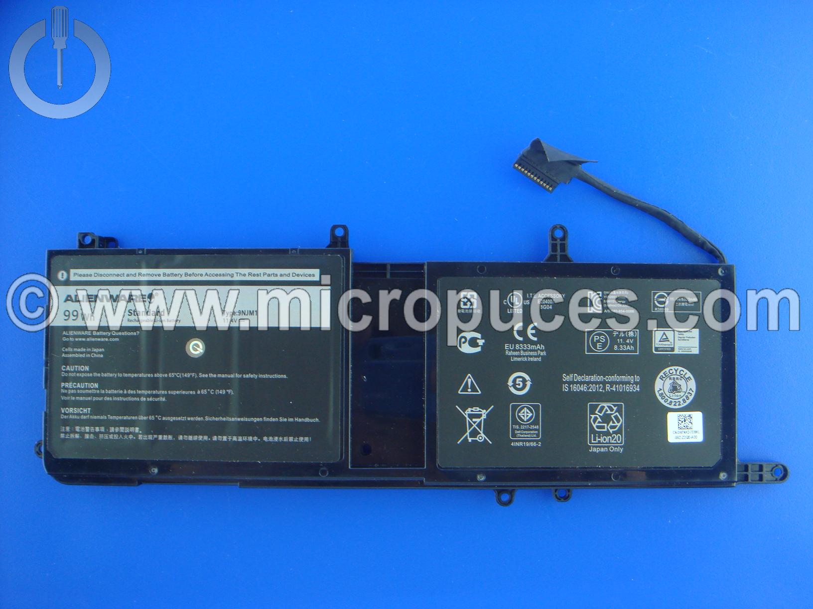 Batterie pour Alienware P31E