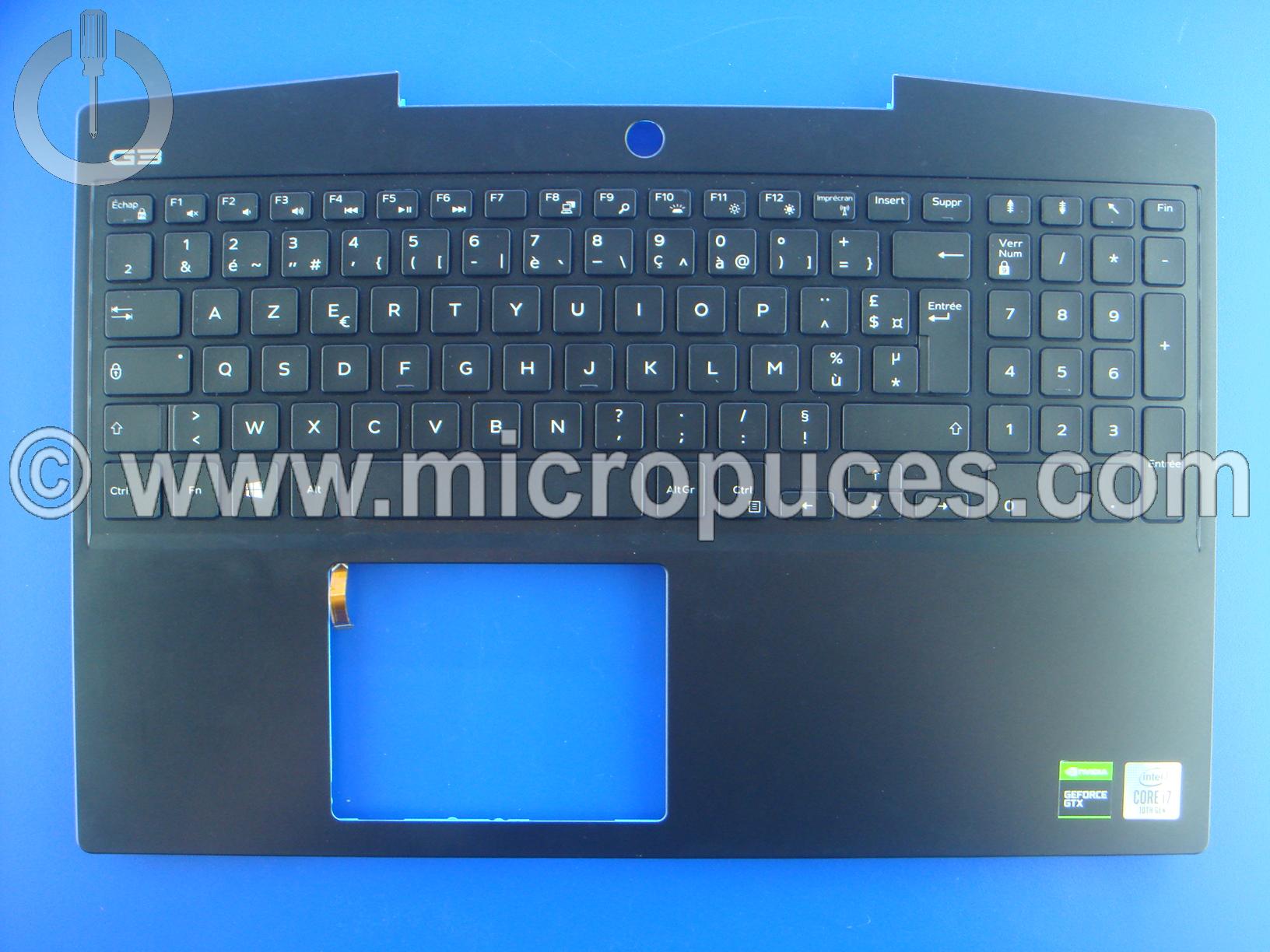 Clavier + plasturgie du dessus pour DELL G3-3500 80W Noire
