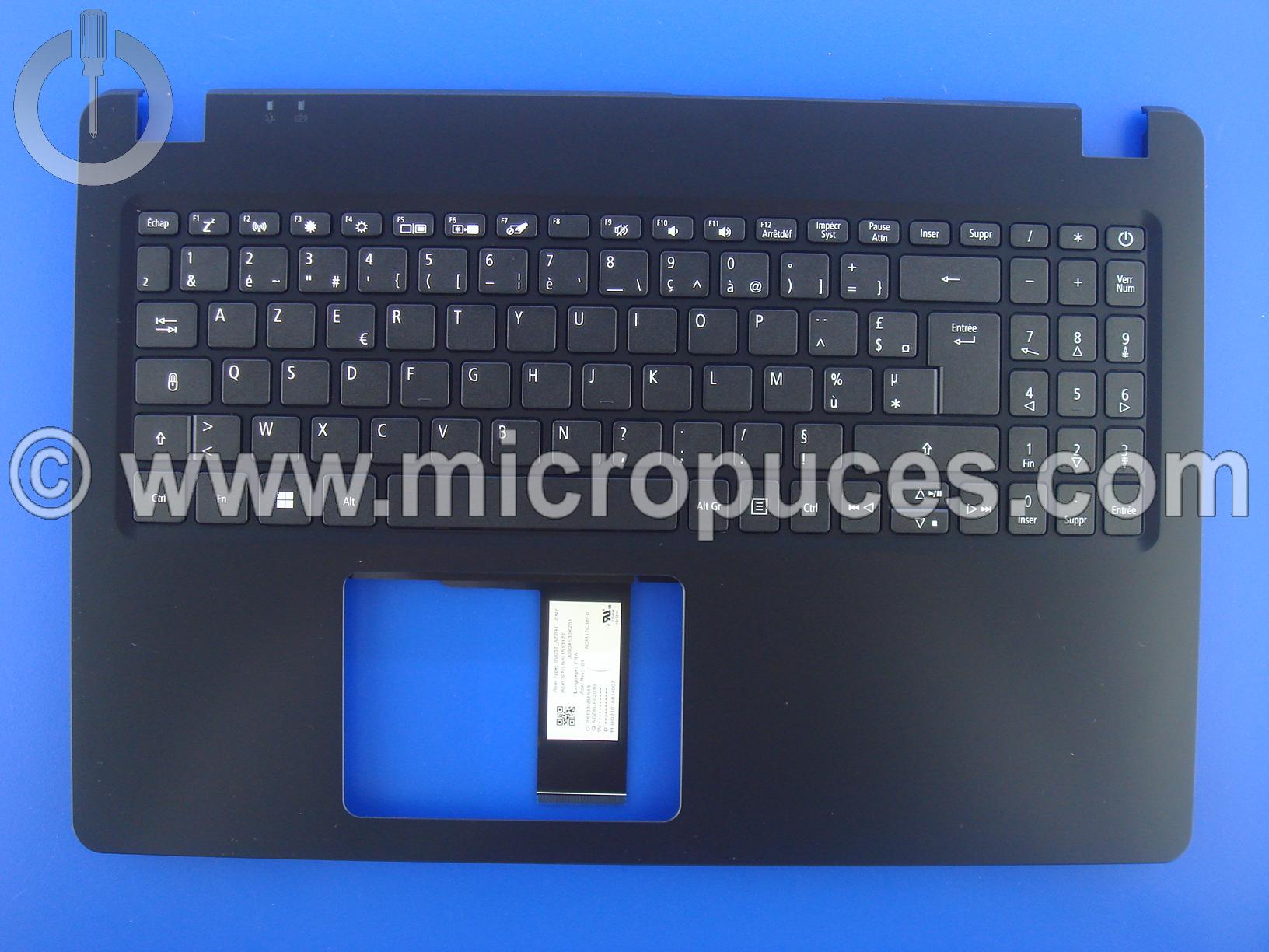 Clavier + plasturgie pour Acer Extensa EX215-52