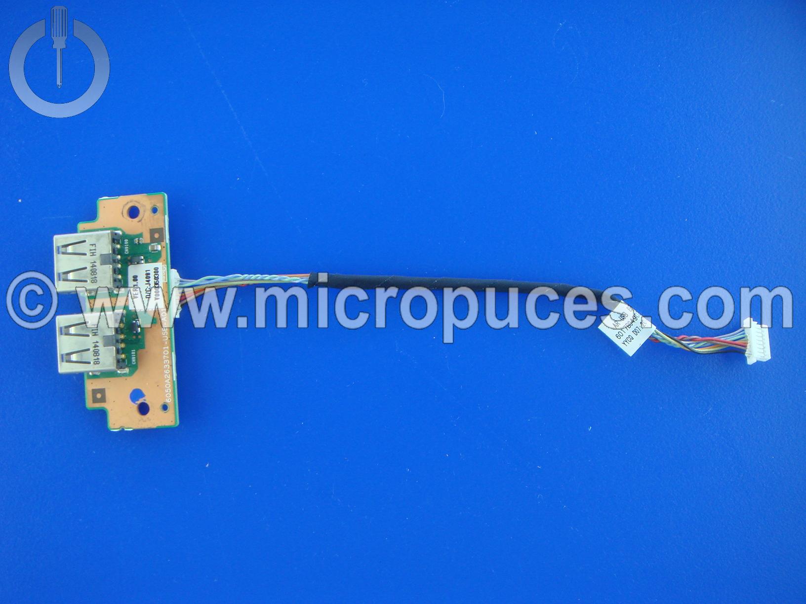 Carte fille USB pour TOSHIBA Satellite L70-B, C70-B
