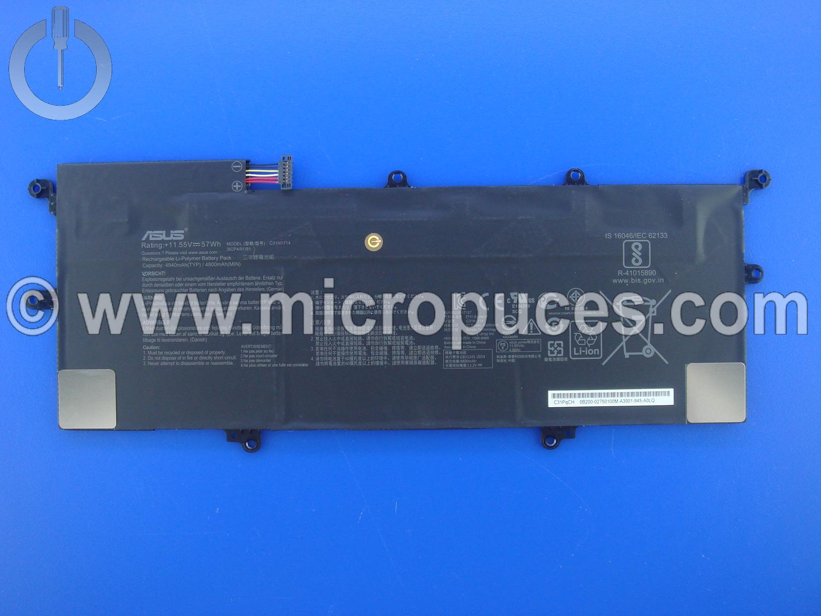Batterie compatible pour ASUS UX461UA