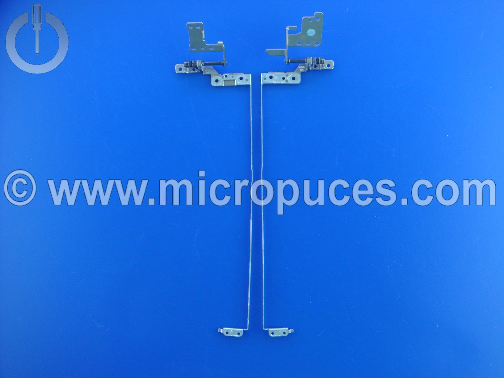 Charnières droite et gauche pour HP 15-s et 15-dw