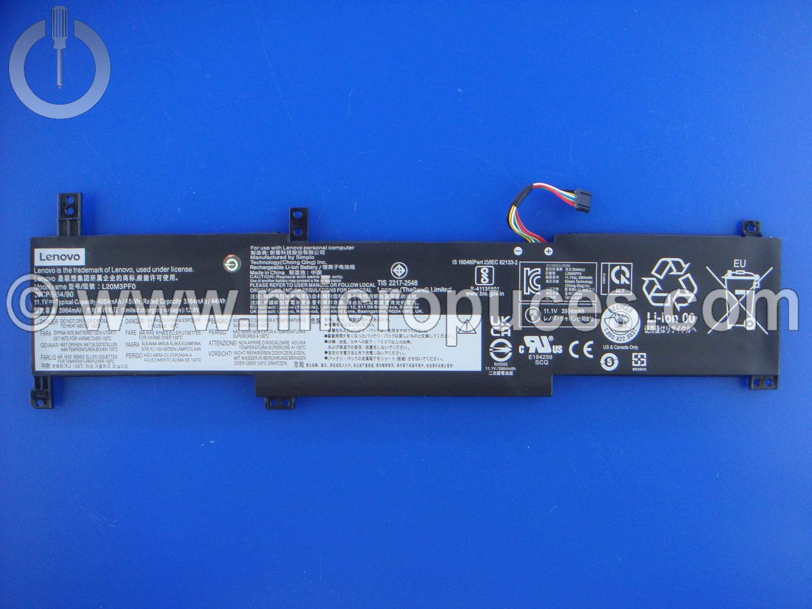 Batterie originale pour LENOVO Ideapad 3-17