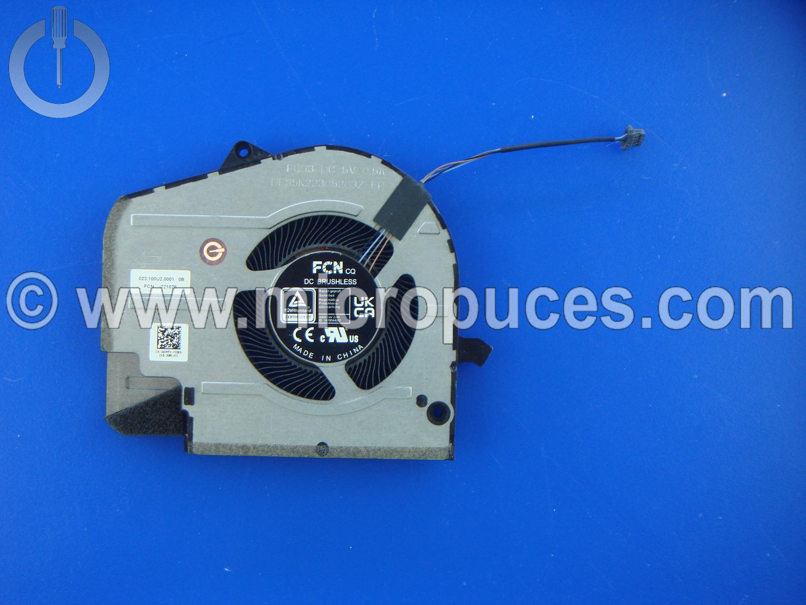 Ventilateur GPU pour DELL Inspiron 16 7630