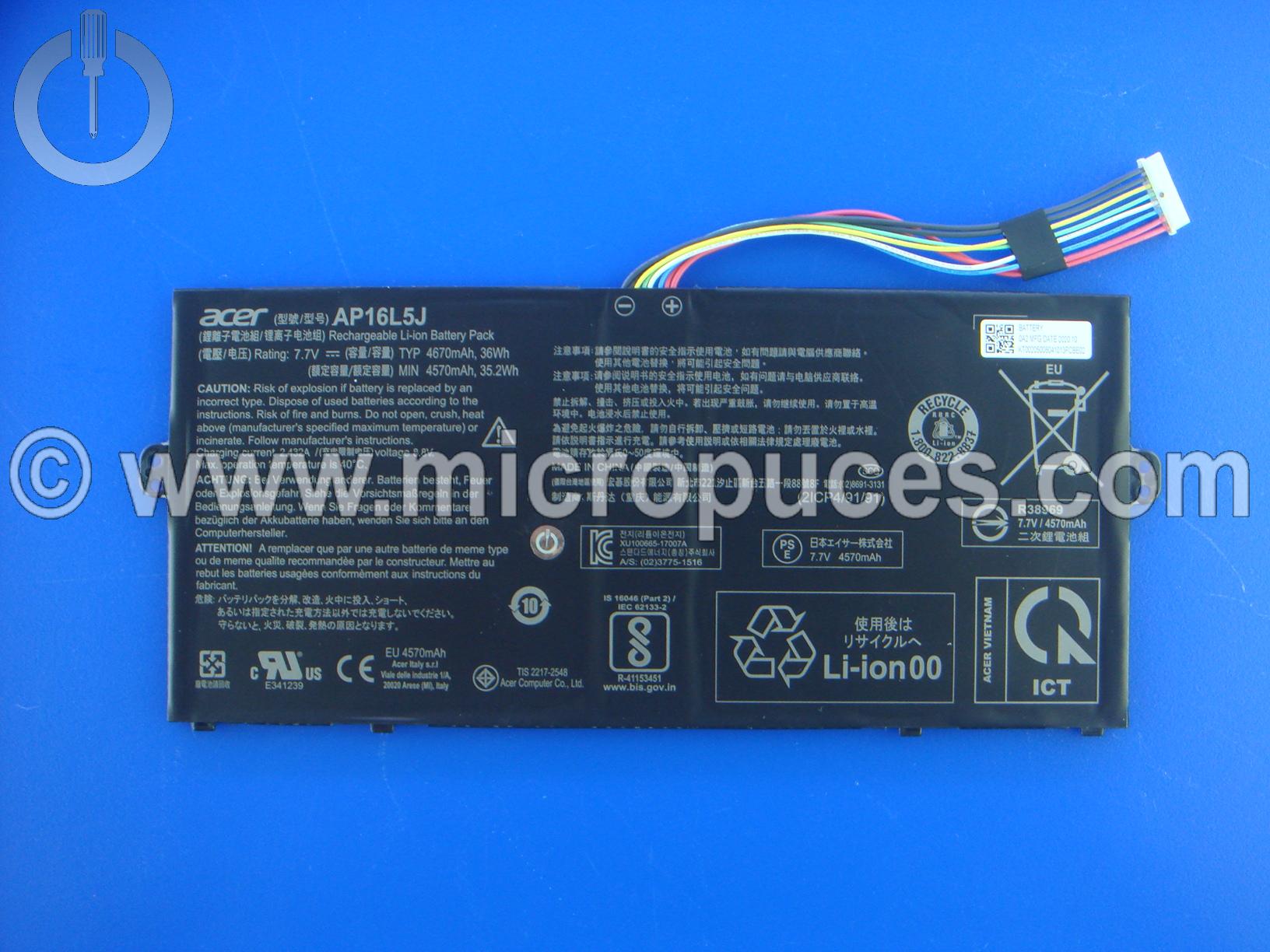 Batterie d'origine pour ACER Swift SF114-53