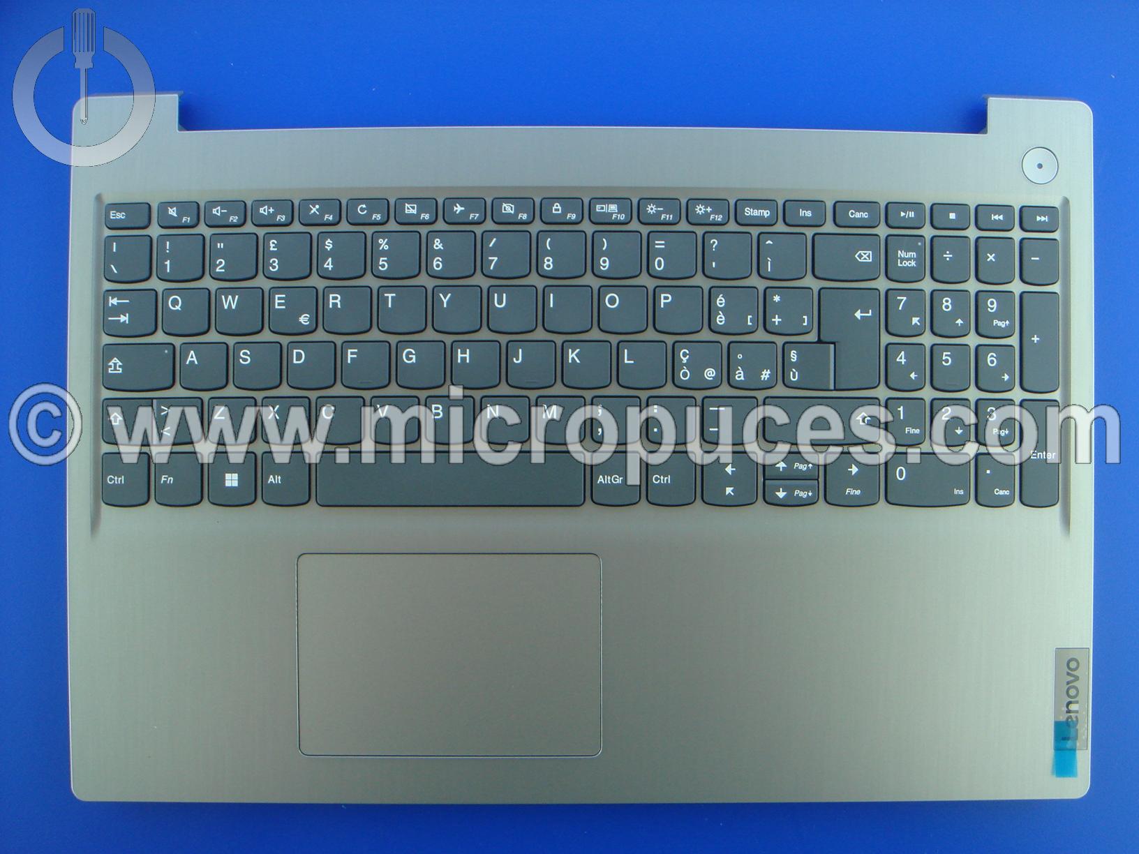 Clavier + plasturgie de dessus pour Lenovo IdeaPad 3 15ADA05