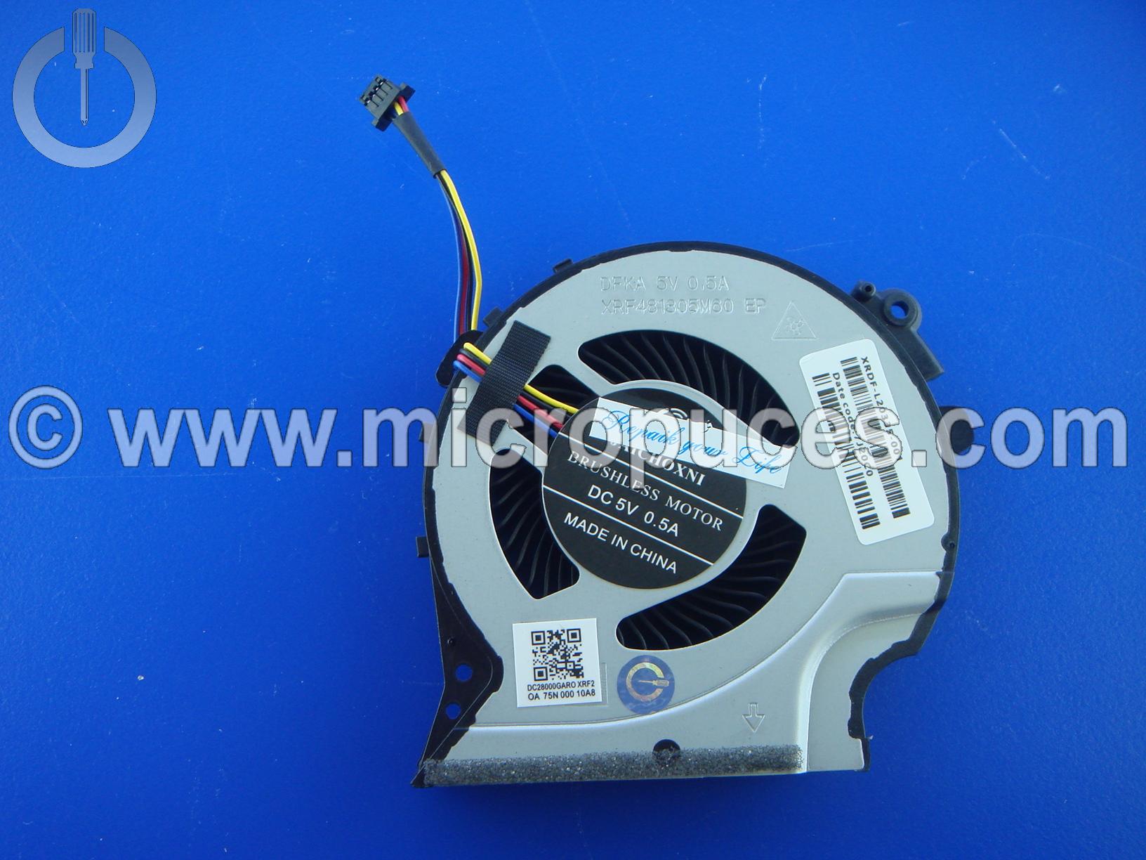 Ventilateur gauche pour HP Pavilion 15-CX