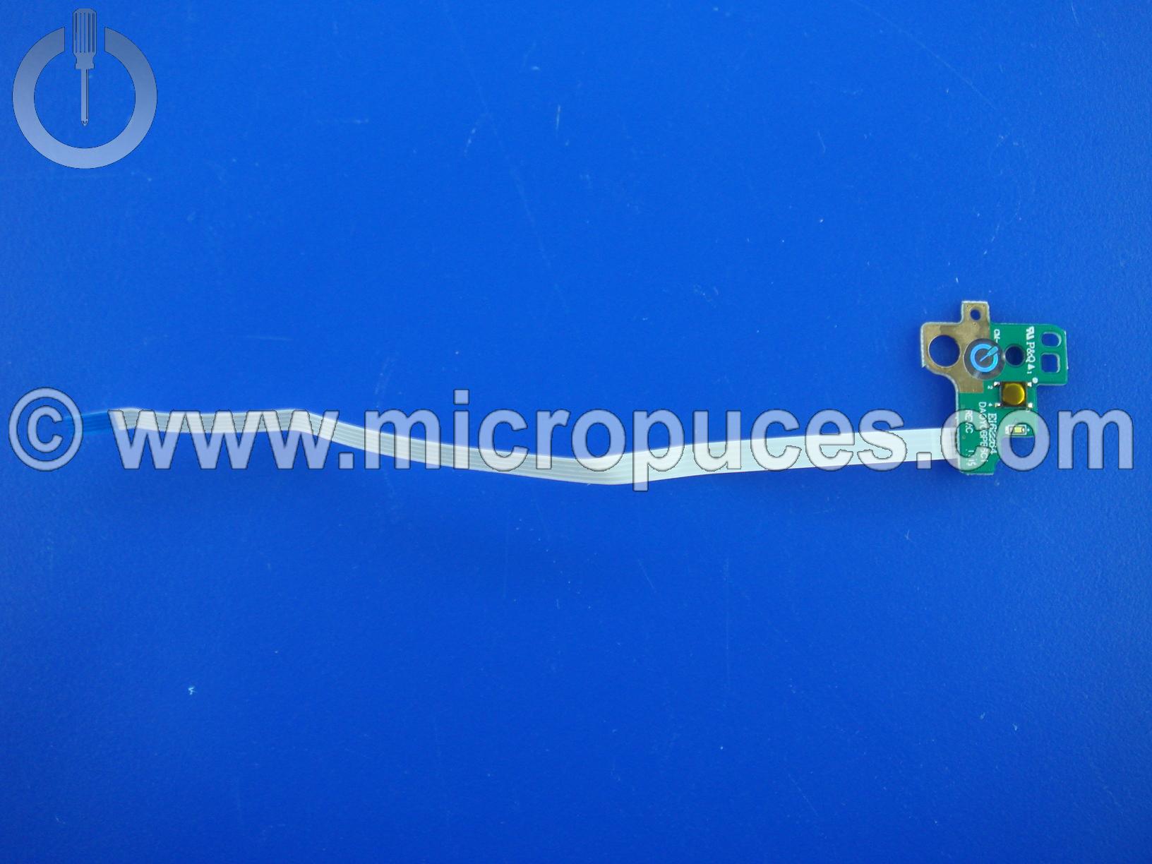 Carte fille bouton d'allumage pour HP Stream 13-c0XX