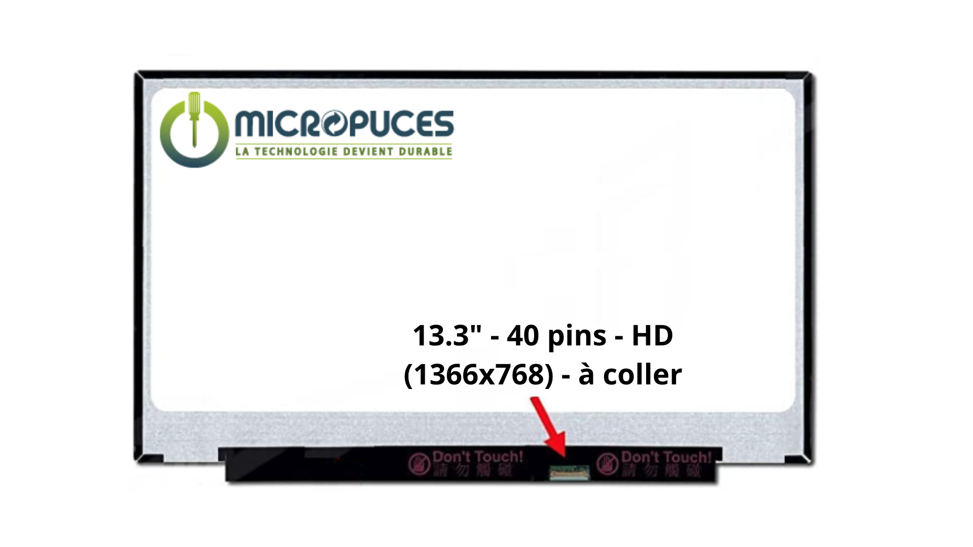 Ecran NEUVE 13.3" LG wide brillante